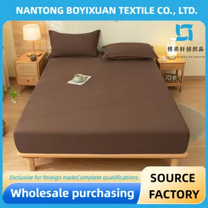 Brown Home Fitted Sheet