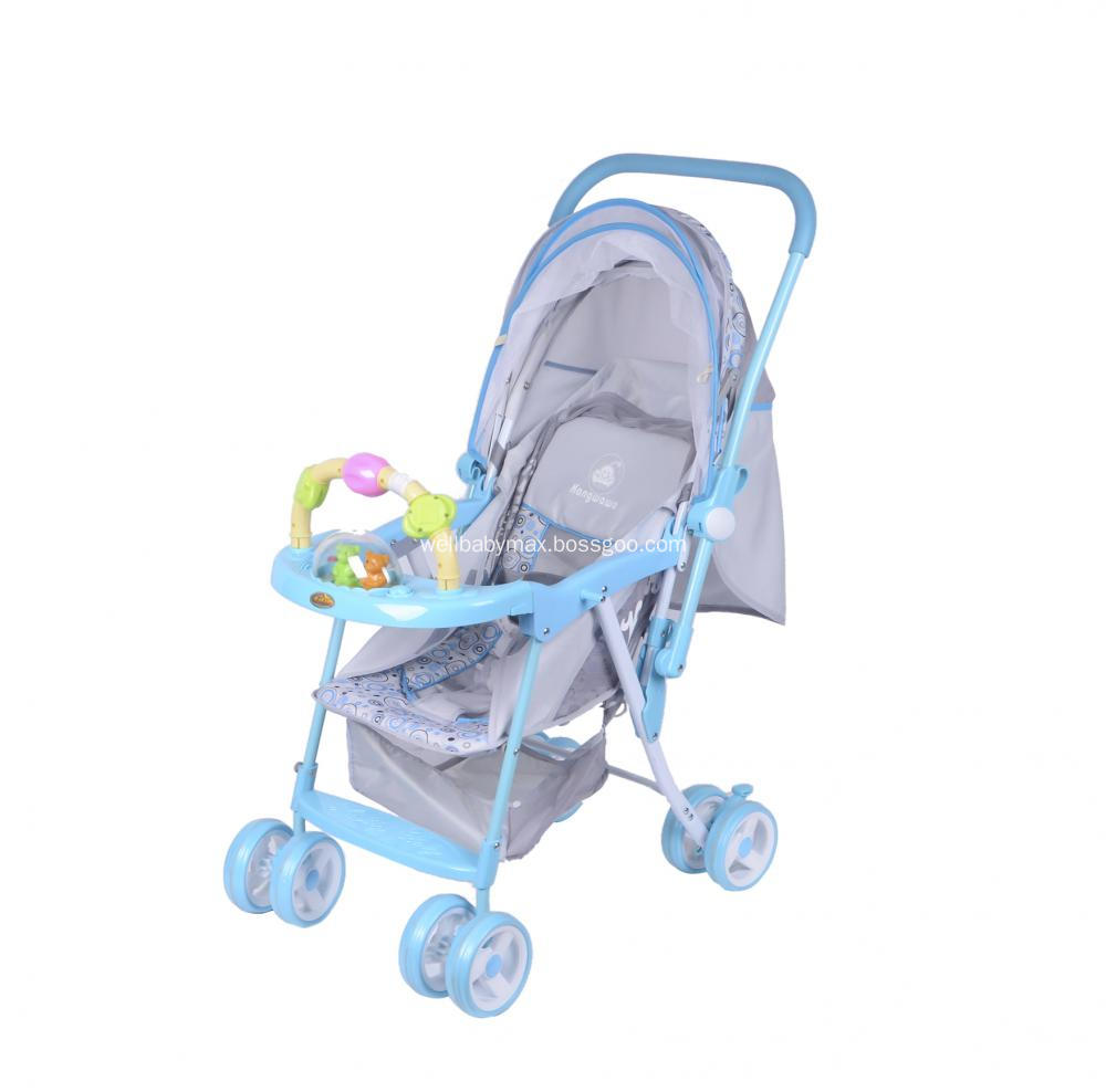 Stroller with Various Colors and Patterns