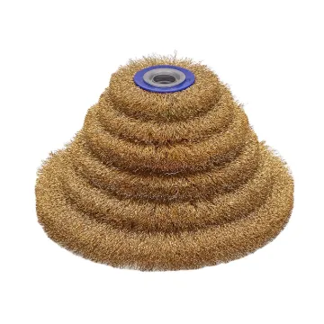 Industrial Brass Wire Roller Cleaning Brush for Polishing