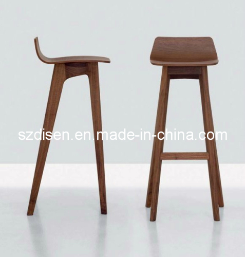 Oak Wood Bar Stools (DS-L001)