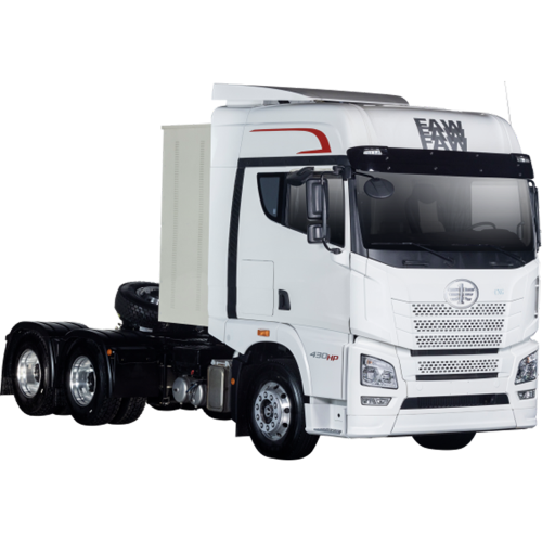 Camión jh6-cng de alto rendimiento ideal para entrega urbana