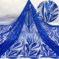 2022 beaded stone lace embroidery fabrics bridal crystal sequins heavy beaded fabric embroidery fabric