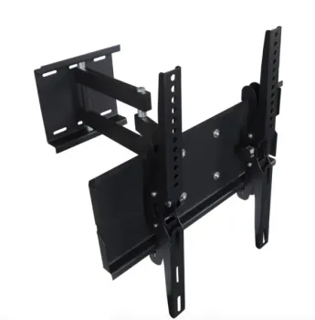 Single arm telescopic tv bracket