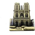 Custom 3D Antique Bronze Zinc Alloy Medium-sized Paper Souvenir Magnet Singapore Tourists Shape Style Fridge Magnetic Sticker