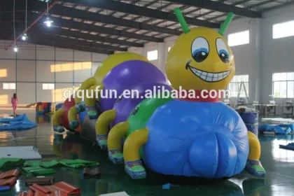 Shanghai high quality Caterpillar Inflatable Tunnel for sale