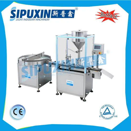 Fully Automatic cosmetic cream and paste filling machine with bottle turnable in high efficiency