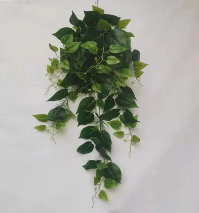 9 Branch Real Touch Artificial Wall Hanging Ivy Plants for Decor