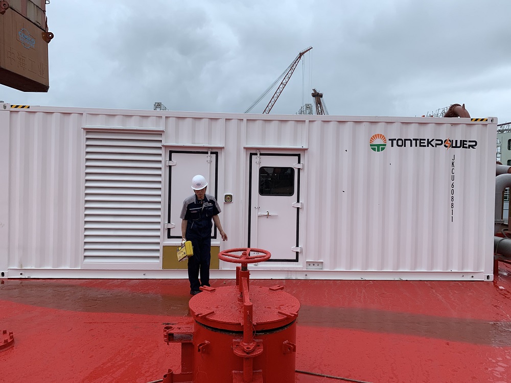 800KW cummins container generator 1