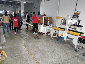 Dyehome automatic sealing and strapping machine
