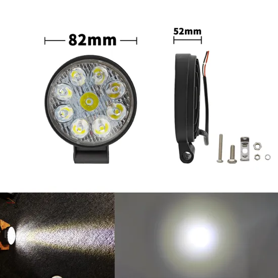 3 Inch 27W LED Work Light Bar for Cars, Trucks, Trailers, Motorcycles, and 4WD