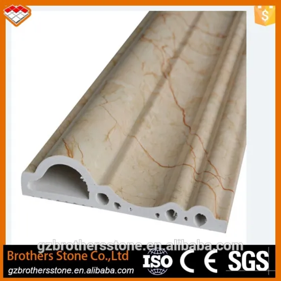 Imitation marble moulding PVC Moulding on sale