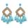 Bohemian Rattan Tassel Earrings for Women Lightweight Boho Jewelry Handmade Weaving Geometric Long Drop Statement Earrings