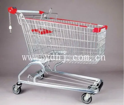 American style hand push cart shopping trolley carts