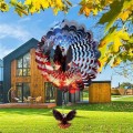 Wiatrak Mandala Halloweenowy wystrój ogrodu z akcesorium do telefonu