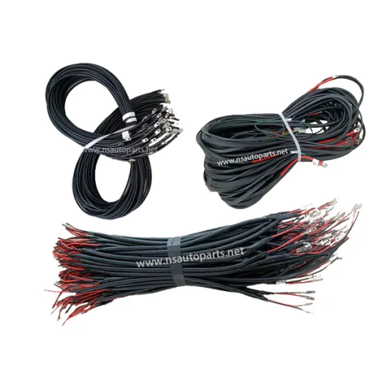 AC Cooling Fans Wiring Harness for Air Conditioning Systems - 12V/24V 3/4 Wire Cables