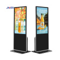 Layar LCD signage digital berdiri lantai HD