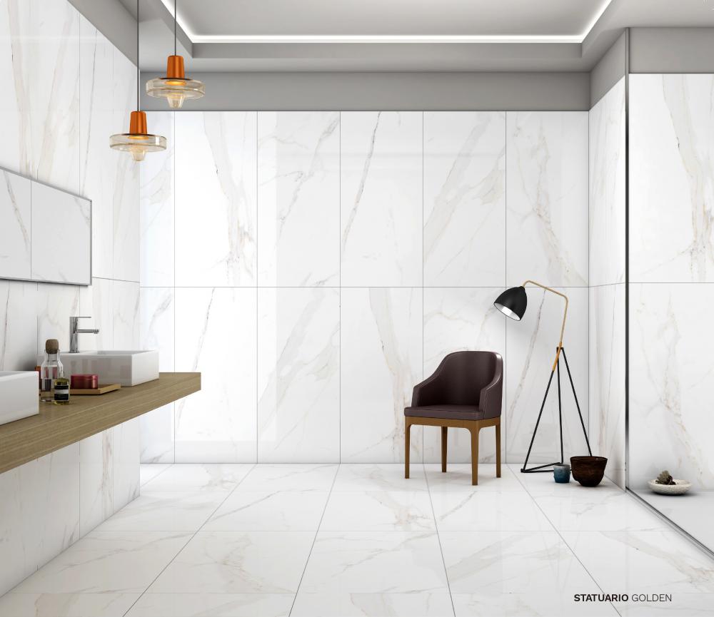 Glazed Marble Floor Tile