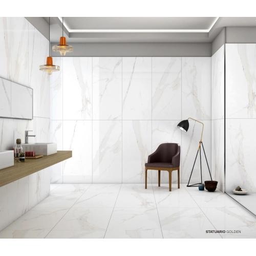 Statuario Glazed Polished Porcelain tiles