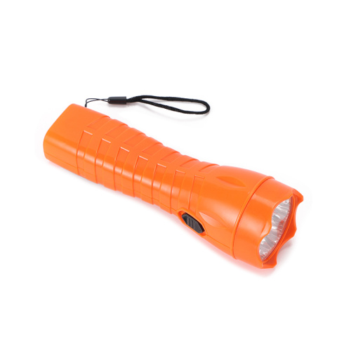 Lanterna Dual Mode Cor Laranja com Plug Brasileiro