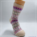 Wholesale women double layer cosy socks fuzzy sock