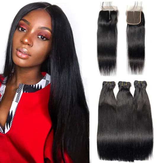 Top quality 100 human virgin brazilian hair 12a, unprocessed can be dyed virgin hair straight