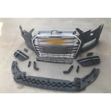 RS3 Style Front Grille, Bumper, and Diffuser Body Kits for Audi A3 2014-2018