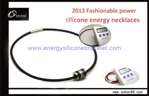 Pure Titanium Pendant Health Energy Germanium Anion Fashion Titanium Chain Necklace