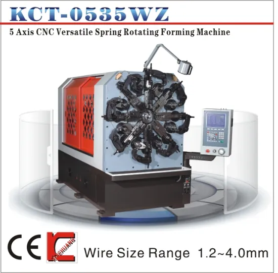 4mm 5 Axis CNC Versatile Spring Forming Machine&Extension/ Torsion Spring Making Machine