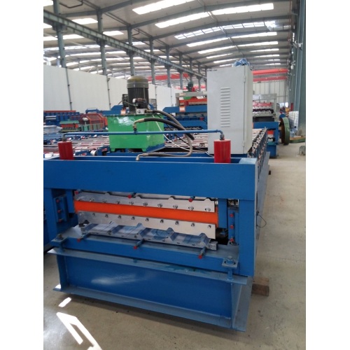 Double layer sheet tile roll forming machine