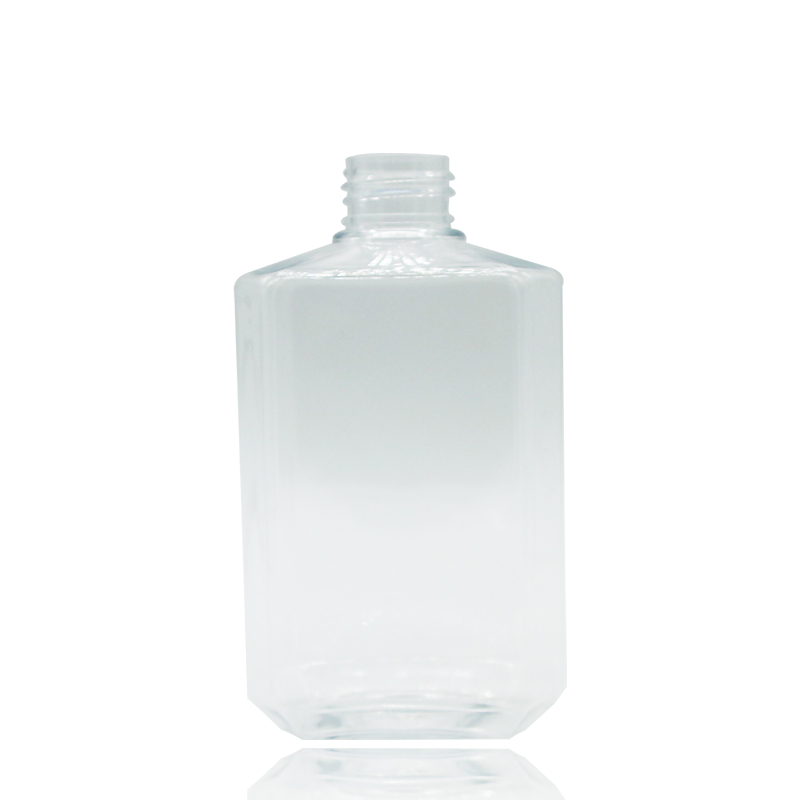 250ml Oval bottle empty PET hand sanitizer bottle