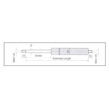 10 - 23 Gas Struts Gas Spring