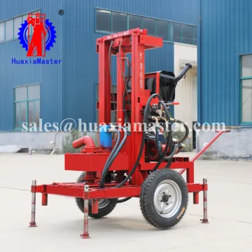 hydraulic water well drilling machine drill hole equipment