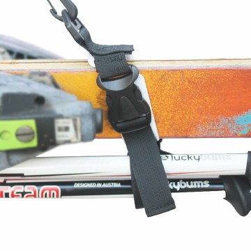 Durable Adjustable Shoulder Carrier Ski Pole Carrier Strap