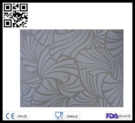 flower painting silicone decorativetable mat