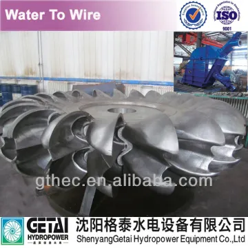 Pelton wheel for water turbine repairation and water-to-wire water turbine generator manufacturer made in china from shenyang