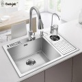 Stainless Steel Multifunctional Kitchen Sink with Cup Rinser