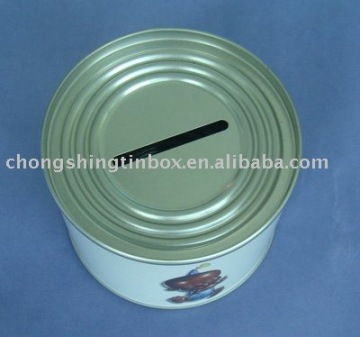 Tin box for packing money/Money Bank tin box