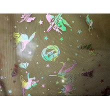 Bronzing knitting fabric mesh fabric