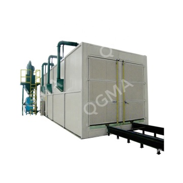 QINGGONG Container Type Steel Sand Blasting Room Equipment Sandblast Chamber