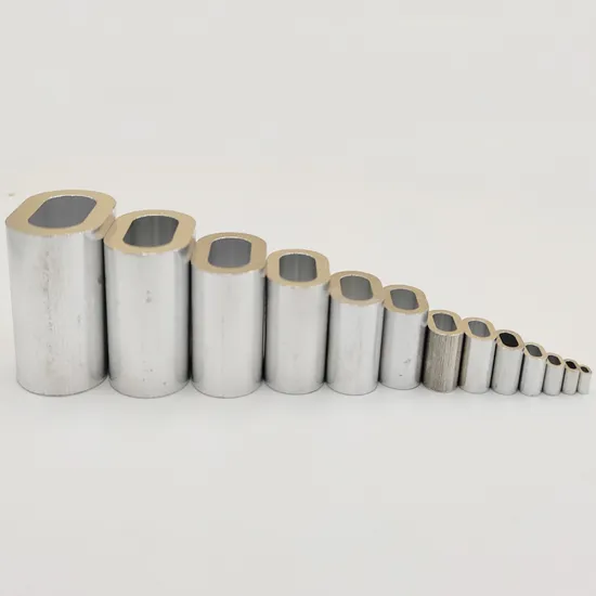 18mm Aluminum Crimping Loop Sleeve for 19.6mm Wire Rope: EN 13411-3 DIN3093 Oval Stop Buttons and Ferrules