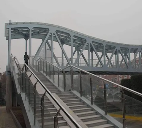 Pedestrian Steel Structure Overpass Bridge