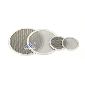 Disques de filtre à mailles en acier inoxydable de haute qualité - 304 316 Bounged 50 60 75 100 micron Round