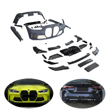G22 Upgrade G82 M4 Style Bodykit Front and Rear Bumper Side Skirt for BMW 4 Series G22 Coupe 2020-2022