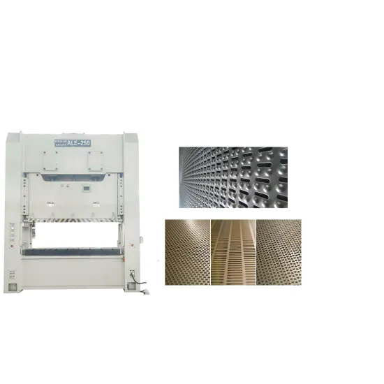 Double Crank H Frame Stamping Punching Drawing Press Machine for Grain Screens