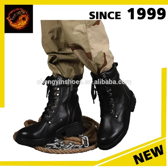 2016 Latest wholesale electric heated soft black leather flat ankle winter snow boots for men made-in-china