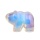 18x25MM Gemstone Carving Animal Charm Natural Stone Carved Cute Bear Charm Pendant Home Decoration