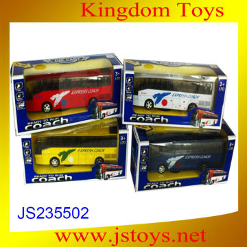 wholesale friction power toy mini bus in china
