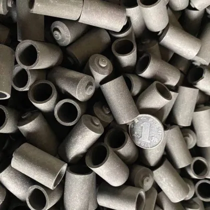 LECO Graphite Crucible for Steel Oxygen and Nitrogen Analysis