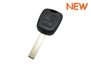Citroen Remote Key Shell 2 button with groove