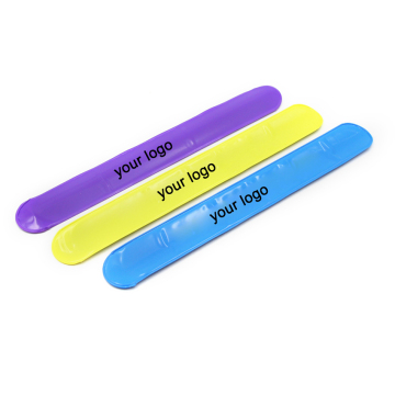 Customizable Logo Snap Band PVC Bracelets for Kids, Animals, Anime Designs